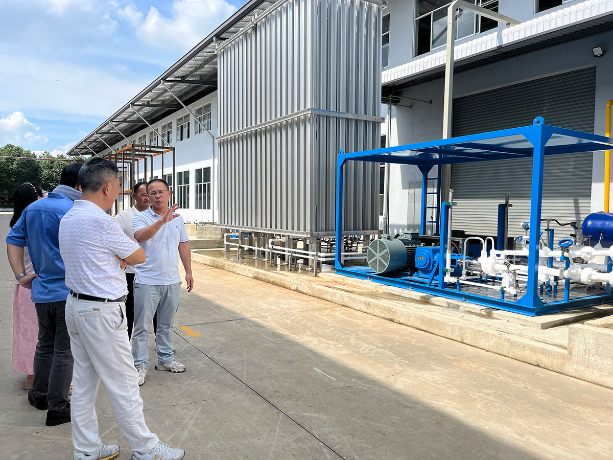 GASMAX对越南客户进行实地考察:气化器性能优异,合作前景广阔